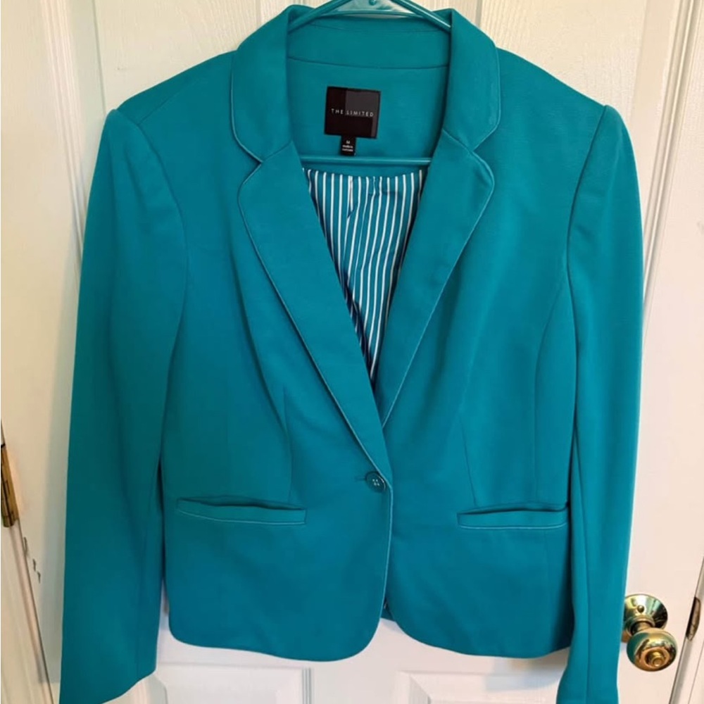 The Limited Teal Blazer